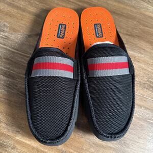 SWIMS Men’s Slide Loafers Black US 8 EU 41 | Casual Beach Sandals NWT | RT $148